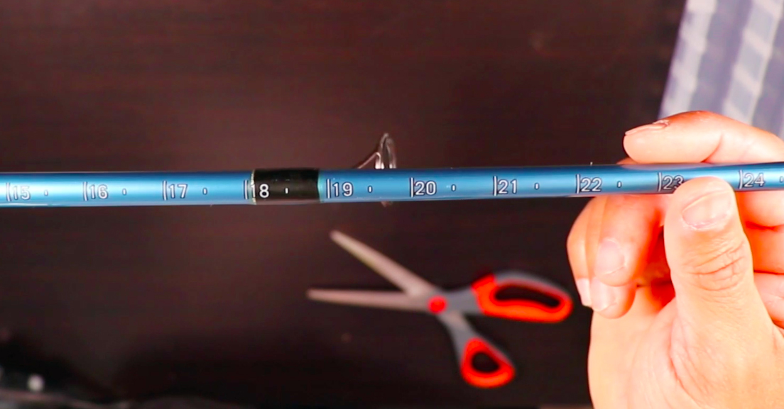 How To Put A Ruler On Your Fishing Rod (Quik Measure Pro Tutorial)