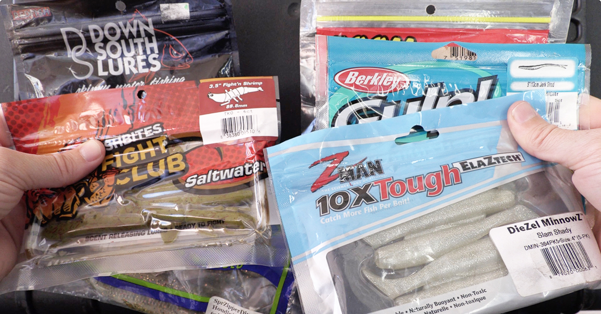Which Soft Plastic Lures Can Be Left On A Hook (And Which Ones Can't)?