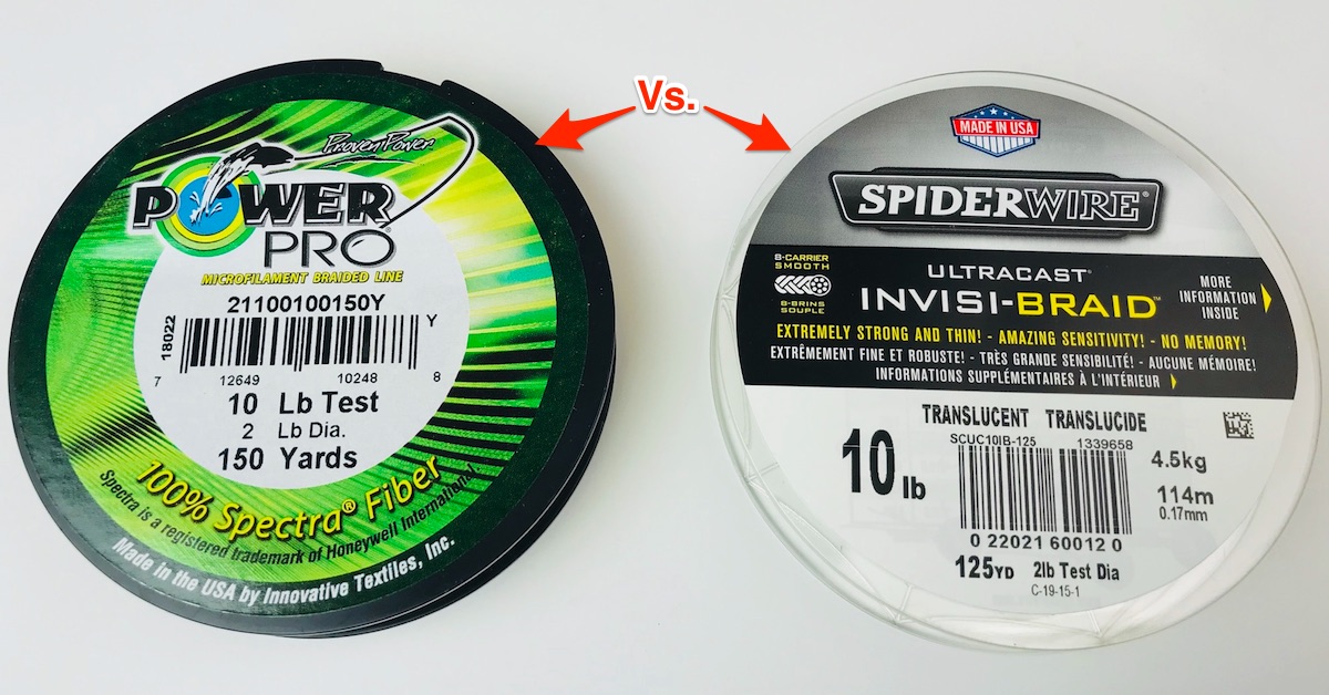 PowerPro vs. Spiderwire Ultracast Invisi-Braid