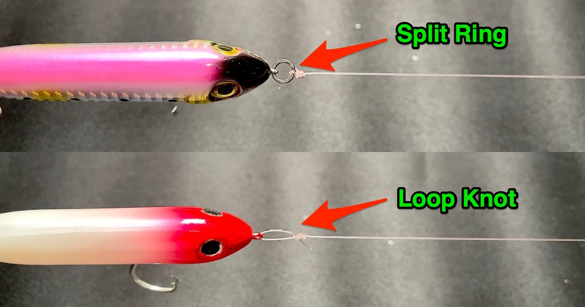 Why Should You Use A Loop Knot Instead of Split Rings?