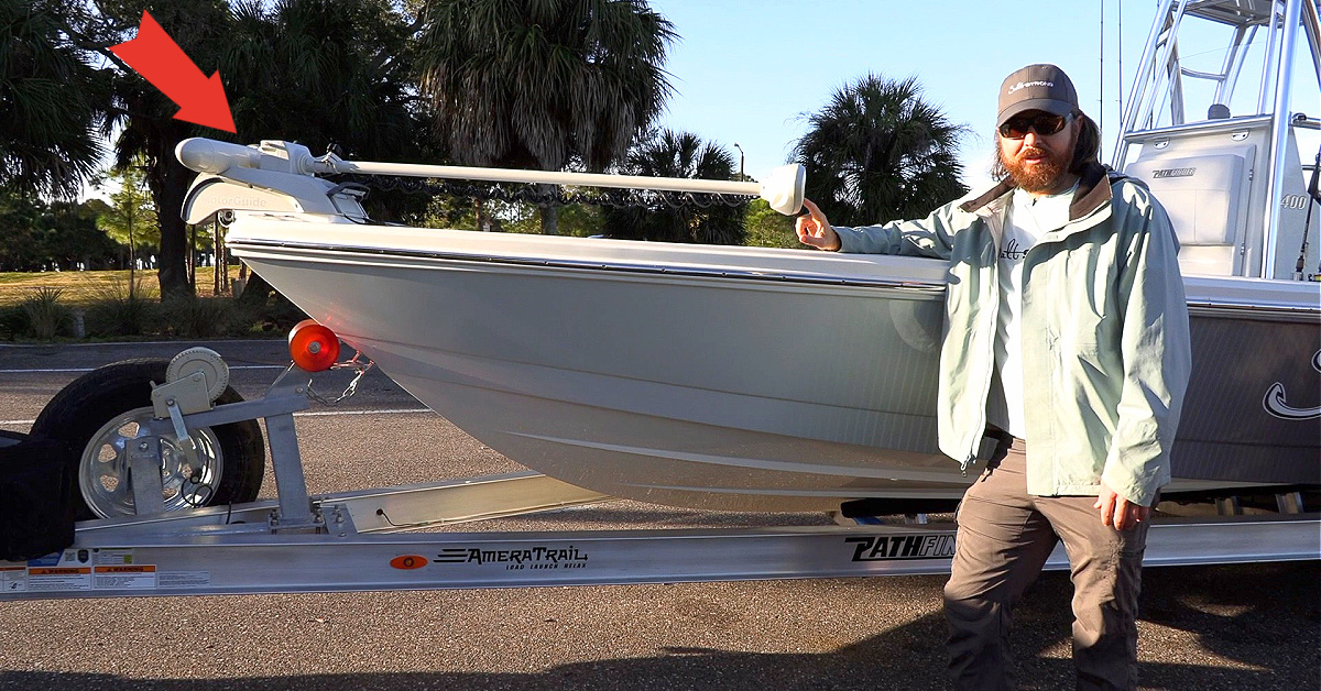 The Marine King Spot Lock Trolling Motor