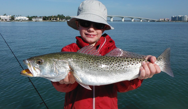 winter trout fishing